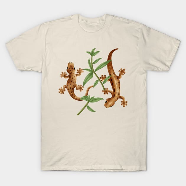 Geckos T-Shirt by CleanRain3675